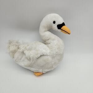 Heunec Plush Swan Stuffed Animal 12" Bird Toy Germany Soft Cuddly Gift